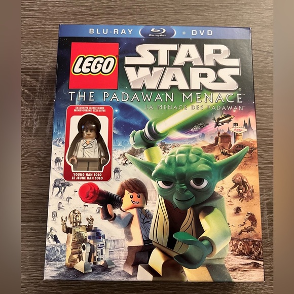 📀 3/$15 or 4/$20 📀 LEGO Star Wars The Padawan Menace Bluray - Picture 1 of 3